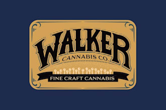 design clean creative cannabis hemp logo