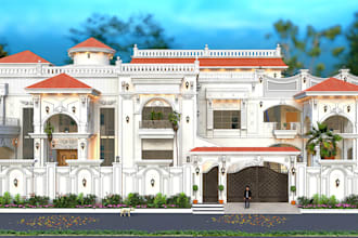 change house or wall color, facade paint modernize home exterior
