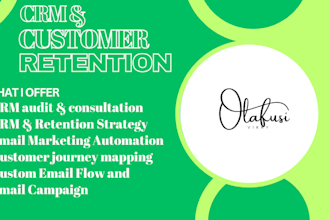 create and build effective customer retention programs that drives loyalty