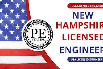 review stamp as licensed civil and structural engineer in new hampshire