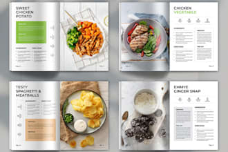 cookbook formatting canva cookbook recipe book design paperback formatting