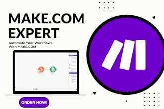 setup make com automation made com, make com scenario integromat API integration