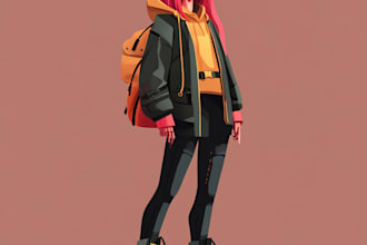 design 2d game characters and game assets
