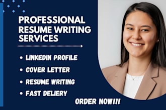 write resume, cover letter, CV and linkedin profile