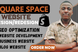 design develop redesign and optimize your squarespace website for SEO and speed