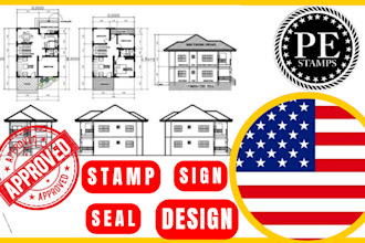 california licensed structural engineer architect USA stamp pe stamp city permit