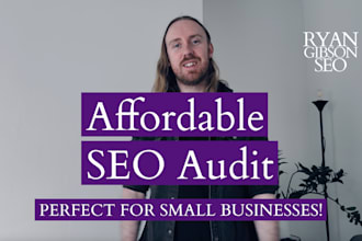 create an affordable SEO audit to boost your website rankings