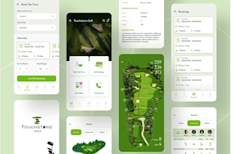 develop golf training app, golf app, golf course booking app, golf training app
