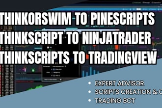 convert thinkorswim thinkscripts to pinescripts, ninjatrader ea bot