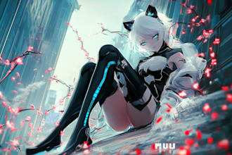 draw anime and game style characters art