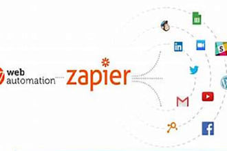 rest json xml or web api integration zapier automation makecom automation