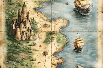 draw maps for your fantasy game, book and projects
