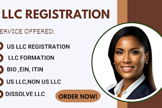 register us llc, USA business registration ,obtain ein, boi report