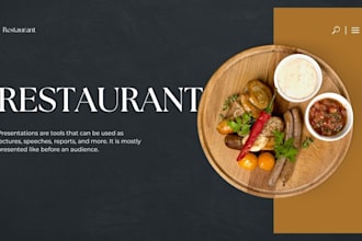restaurant brochure, banner, food menu, redesign restaurant logo, flyer, ads