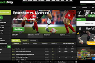 build a sportybet website, gaming website, crash game website and bet website