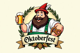 create outstanding oktoberfest logo with express delivery