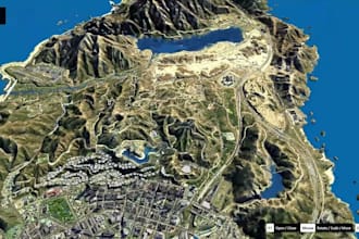 custom fivem map, fivem cities, fivem realistic map, nyc map, detroit, la fivem