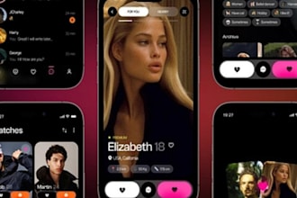 develop custom dating app like tinder hinge android ios