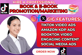 do booktok book promotion book trailer amazon kdp booktok video ebook marketing