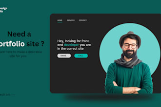 create a portfolio website that showcases responsive web design