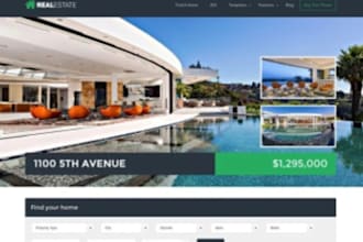 do real estate website, realtor website, property listing, house renting agent