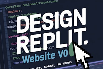 design replit ai website, v0, cursor ai, supabase, bolt new, lovable, fix errors