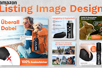 amazon a plus content design , product listing , ecommerce visuals