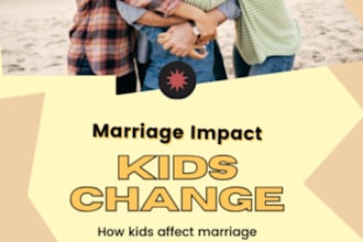 write engaging blog and social media posts on how children impact marriage