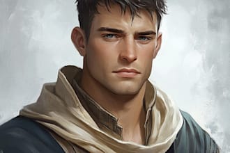 do  your dnd character art