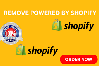 remove powered by shopify link from your store footer add favicon fix bug