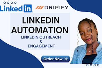 setup linkedin automation outreach on dripify campaign setup
