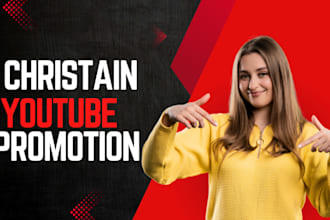 do USA christian youtube promotion organic channel growth