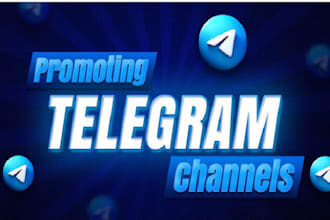 promote your telegram group, telegram channel to get real and active subscribers