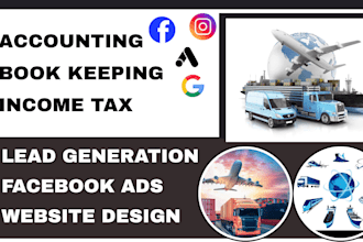 generate accounting leads bookkeeping leads income tax leads via facebook ads