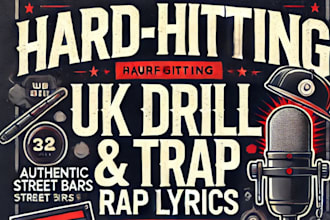 be your drill rapper, uk rapper, ghostwriter rapper, edm dnb song