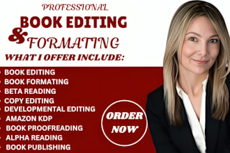 proofread, format, developmental edit ebook, children book, fiction, nonfiction