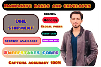 do handwrite sweepstakes cards and extract codes for you