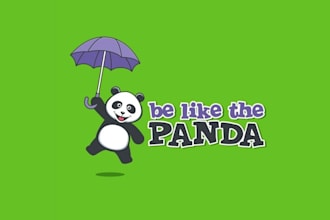 design animals child clothing brand logo