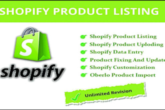 do shopify product listing and shopify collection management