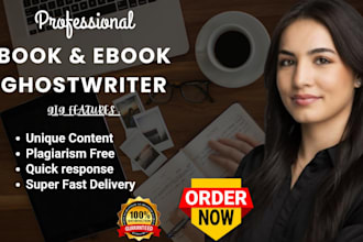be your ebook ghostwriter book writer ghost book writer for nonfiction ebook