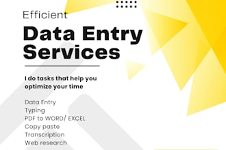 do data entry services in spanish