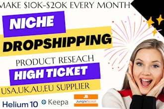 do scalable niche product research  usa uk eu shopify dropshipping supplier
