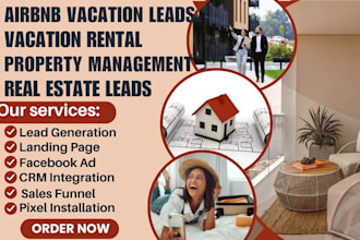 generate airbnb vacation leads vacation rental property management real estate
