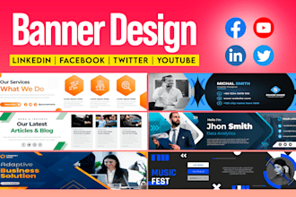 do outstanding linkedin cover banner design
