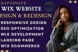 do custom wix website design wix website redesign