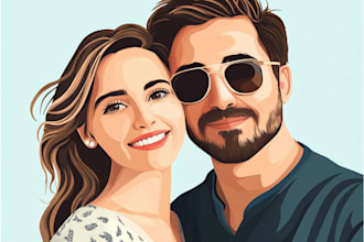 make a beautiful couple portrait