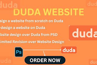 design high converting websites using duda, tilda, gohighlevel and shopify