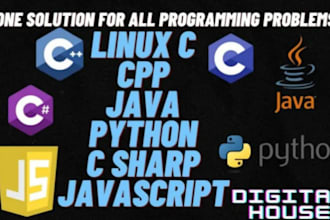 do linux c,cpp,c sharp, python, java and ubuntu programming projects and tasks