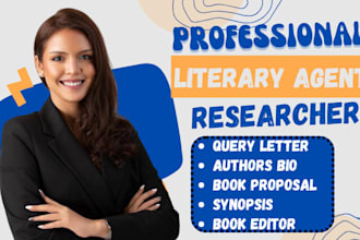 find a top ranking literary agent for fiction non fiction children book memoir