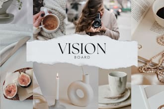 create your vision board to help you achieve your goals
